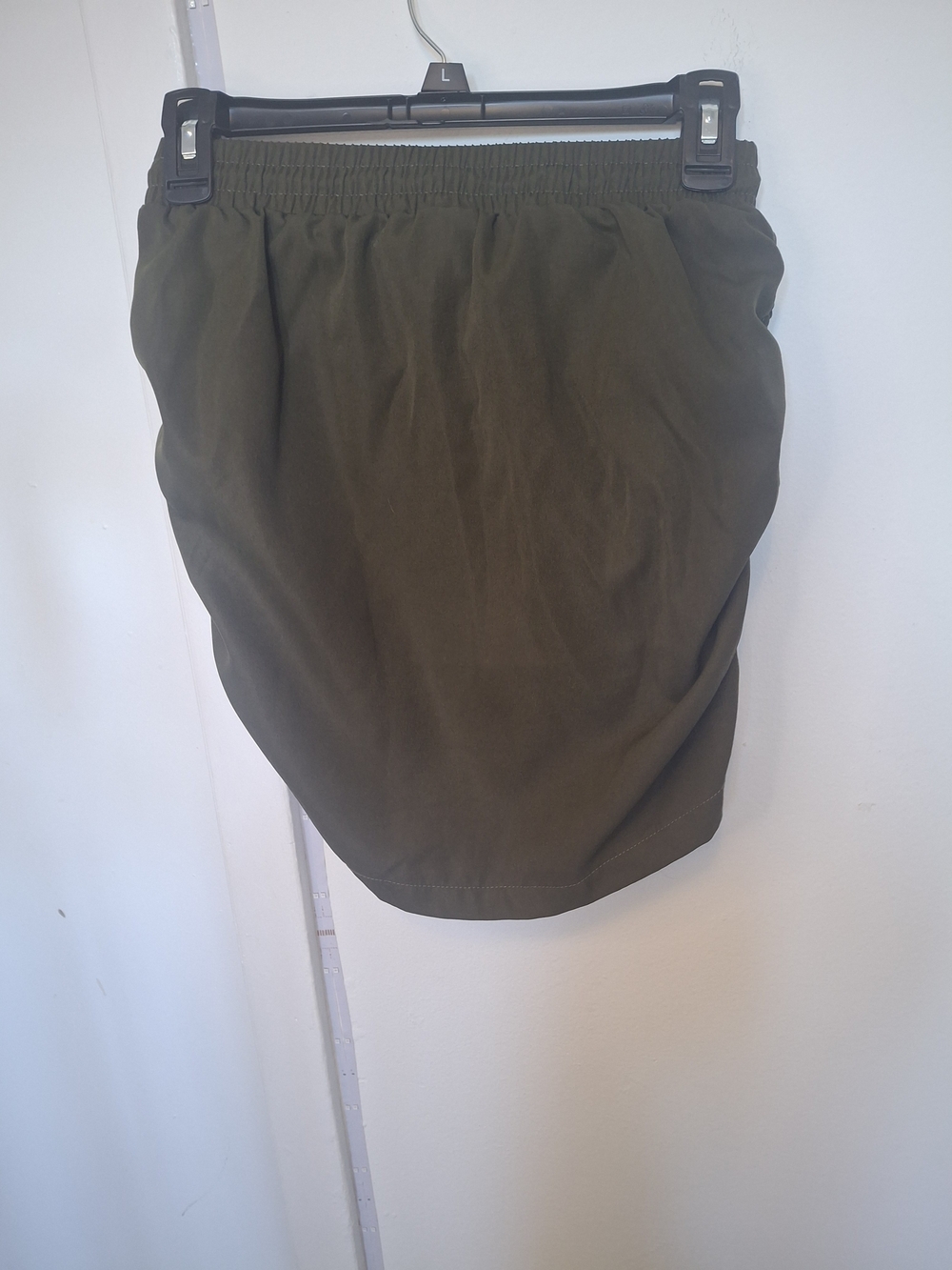 SHEIN Olive Drawstring Ruched Skort - Picture 6 of 6